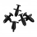 6mm Bumper Cover Diversion Plate Fenders Swell Plastic Screw Rivet Car Fastener Clip For Honda