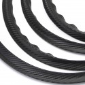 Carbon Fiber Car Wheel Eyebrow Arch Trim Lips Wheel Fender Flares Protector