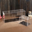 Clear Acrylic Display Box Show Self-Assembly Model Protection Case