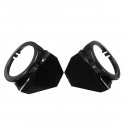 Pair Fog Light Cover For BMW E46 M3 Style 01-06