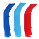 Tricolor Front Car Moulding Trim Strip Cover Decoration ABS Clip For BMW 2 Series F22 F23