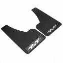 2PCS Universal Car Modification Mud Flaps Fender Guards Carbon Fiber For 4X4 Off-Road SUV Pickup