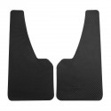 2PCS Universal Car Modification Mud Flaps Fender Guards Carbon Fiber For Car Pickup Van