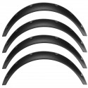 4Pcs 2 Inch/50mm Universal Flexible Car Wheel Fender Flares Extra Wide Body Wheel Arches