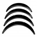 4Pcs 70mm Universal Flexible Car Wheel Fender Flares Extra Wide Body Wheel Arches