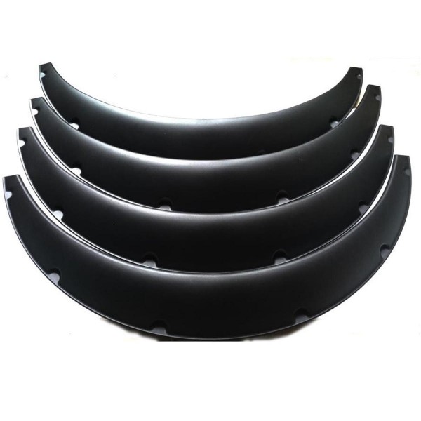 4Pcs 70mm Universal Flexible Car Wheel Fender Flares Extra Wide Body Wheel Arches