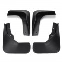 4Pcs Car Front and Rear Mud Flaps Black Plastic Mudguards for VW Jetta 2015-2017