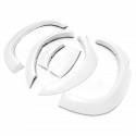 Pair New White Front Wheel Fender Flares For Toyota Hilux 2005-2011