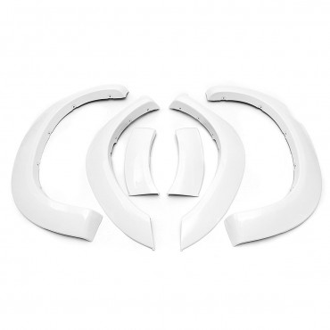 Pair New White Front Wheel Fender Flares For Toyota Hilux 2005-2011