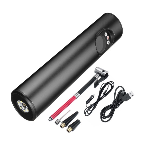 12V 6000mAh Hand-held Air Pump Portable Air Compressor Wireless With LCD