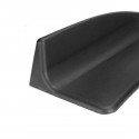 Black Polyurethane (ABS) Car SUV Front Deflector Spoiler Splitter Rear Bumper Diffuser Canard Lip Body Shovels