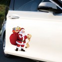 Car Stickers Rear Window Windshield Body Decal Christmas Decoration Santa