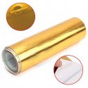 10cmx150cm Gold Vinyl Wrap Film Car Sticker Decal Air Bubble Free