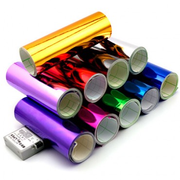 1.52mx33cm Electroplate PVC Car Wrap Mirror Protective Film Reflective Sticker