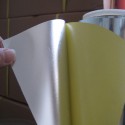 1.52mx33cm Electroplate PVC Car Wrap Mirror Protective Film Reflective Sticker