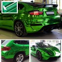 15x152cm Chrome Vinyl Car Body Wrap Sticker Decal Sheet Film Sticker Waterproof