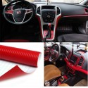 2Mx60CM DIY 3D Carbon Fiber Vinyl Wrap Roll Film Sticker Decal Car Air Free