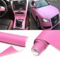 2Mx60CM DIY 3D Carbon Fiber Vinyl Wrap Roll Film Sticker Decal Car Air Free