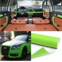 2Mx60CM DIY 3D Carbon Fiber Vinyl Wrap Roll Film Sticker Decal Car Air Free