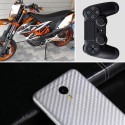 30X127cm 3D Carbon Fiber Vinyl Film Wrap Car Sticker Sheet DIY Waterproof Decal