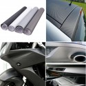 30x152cm 3D Carbon Fiber Vinyl Wrap Film Car Vehicle Sticker Sheet Roll