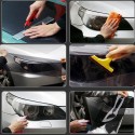 30x180cm Light Black Car Headlight Film Taillight Vinyl Tint Fog Light Protection Sheet Sticker DIY