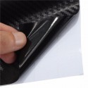 3D Carbon Fiber Vinyl Car Wrap Sheet Roll Film Sticker Decal DIY 100inchx12inch Black