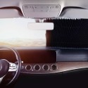 Retractable Car Window Sunshade Curtain UV Protection Visor Folding Auto Cover