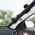 Retractable Car Window Sunshade Curtain UV Protection Visor Folding Auto Cover