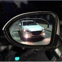 Car Rearview Mirror Protective Film Rainproof Anti Fog Anti-glare Window Clear Protector 2Pcs