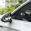 Car Rearview Mirror Protective Film Rainproof Anti Fog Anti-glare Window Clear Protector 2Pcs