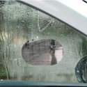 Car Rearview Mirror Protective Film Rainproof Anti Fog Anti-glare Window Clear Protector 2Pcs
