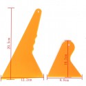 Car Window Tint 7 PCS Tools Kit Fitting For Film Tinting Scraper Application