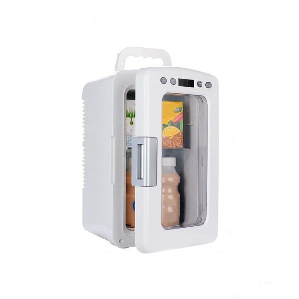 10L Car 12V Home 220V Mini Refrigerator Dual System Temperature Control Portable