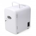 45W 4L White Red Milk Cow Mini Portable Cooler Warmer Car Refrigerator