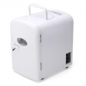 45W 4L White Red Milk Cow Mini Portable Cooler Warmer Car Refrigerator