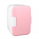 4L 48W Blue White Pink Portable Mini Car Home Refrigerator