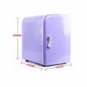 4L Car Mini Ice Box Home Refrigerator Mini Fridge 12V 220V Cool And Warm Contain