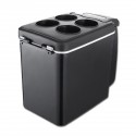 6L 12V 37W Cooling Heat Temperature 5° To 65° Mini Hot And Cold Black Car Refrigerator