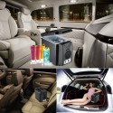 6L 12V 37W Cooling Heat Temperature 5° To 65° Mini Hot And Cold Black Car Refrigerator