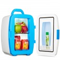 Car Home Dual Use Mini Fridge Travel Refrigerator Cooler Freezer Camping 10L