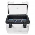 DC 12V - 24V 19L Car Refrigerator with Freezer Cooler portable Outdoor picnic