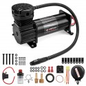 10 GAL 12V 200 PSI 444C Max Horn Air Compressor With Relays Switch For Truck Boat