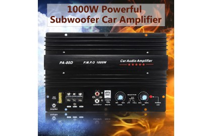 Build a subwoofer with Elecdeer 600W 10 Inch 12V Car Under Seat Active Amplifier Subwoofer now!