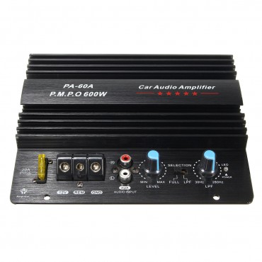 12V 600W High Power Audio Momo Amplifier Board Car Bass Subwoofers Amp PA-60A