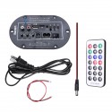 220V 8 Inch High Power Enthusiast Audio Card Digital With bluetooth Car Amplifier