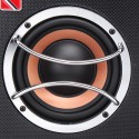 K-CP6 6 Inch 400W 12V Car Home Active Subwoofer Under Seat Sub Audio Speaker Music System Sound