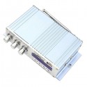 HY502 Blue 12V 40W Hi-Fi LED Car Stereo Amplifier