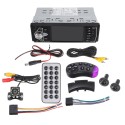 4.1 Inch 1 Din Car Radio Auto Audio MP5 Player bluetooth Handsfree USB AUX Steering Wheel Control with 12 LED Backup Camera