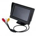 4.3 Inch TFT LCD Car Rear View Monitor Night Vision Backup Reverse Camera 170 Degree IP67